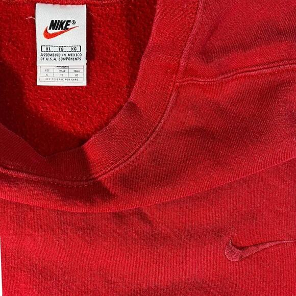 Vintage 90s Nike Sport Crewneck Sweater - XL - Picture 3 of 5